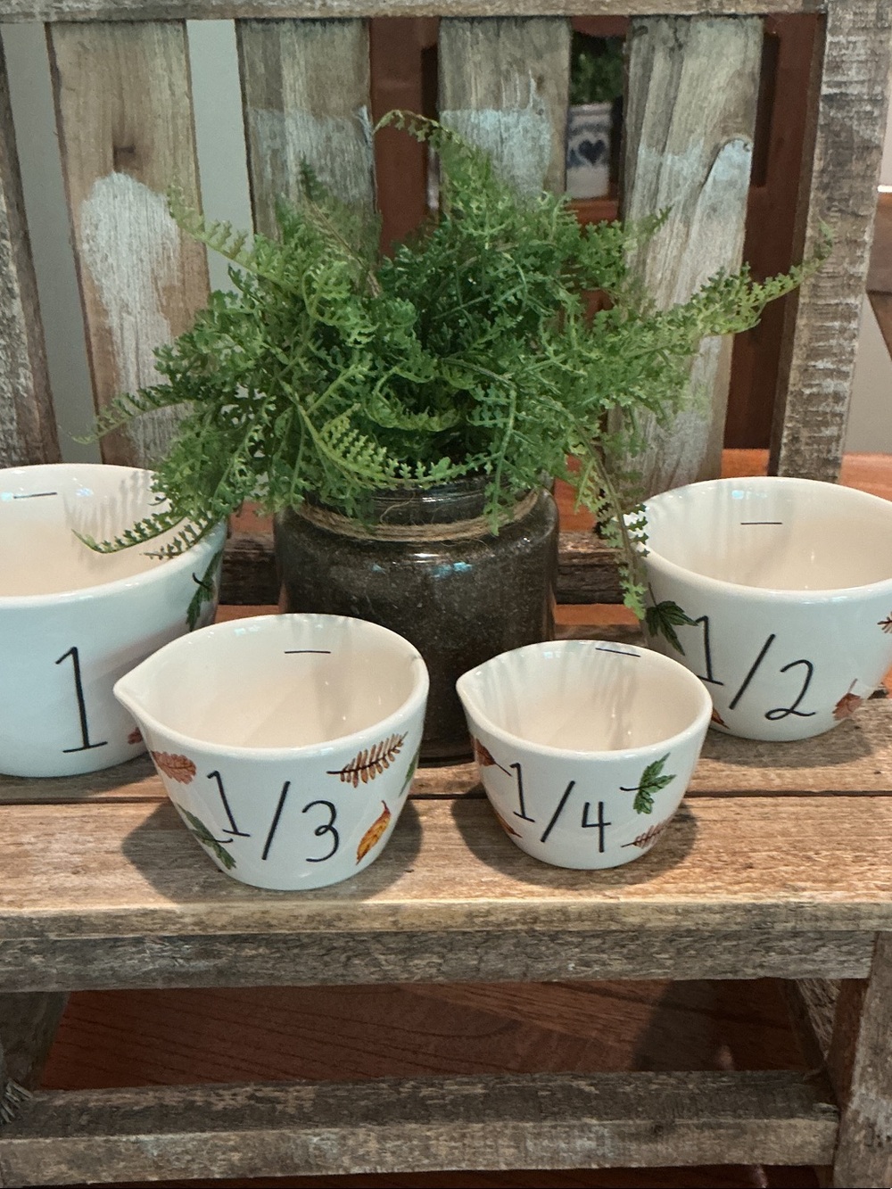 Rae Dunn Fall Woodland Animals Measuring Cups